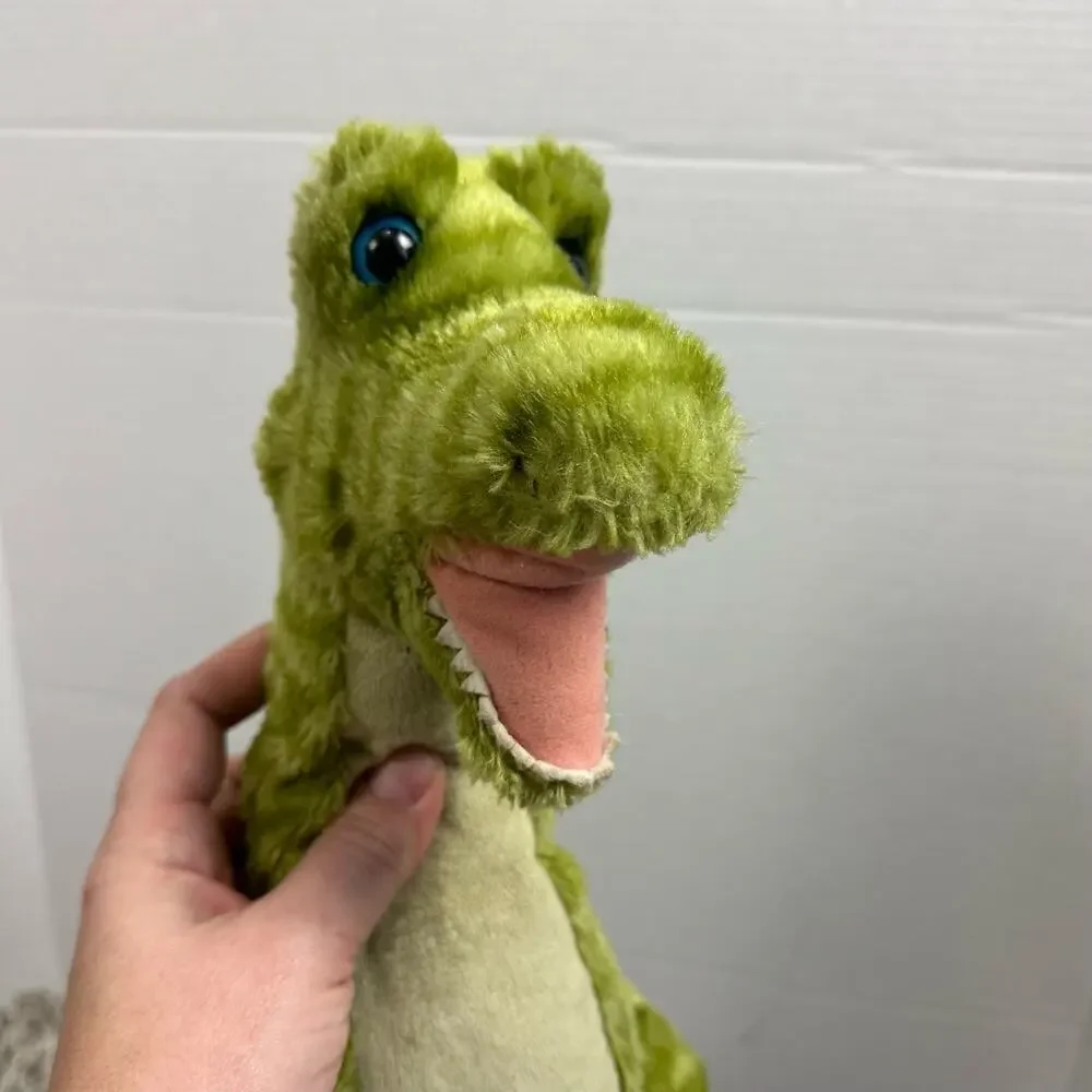 Build a Bear Green Brontosaurus Dinosaur Plush Floppy Stuffed Animal